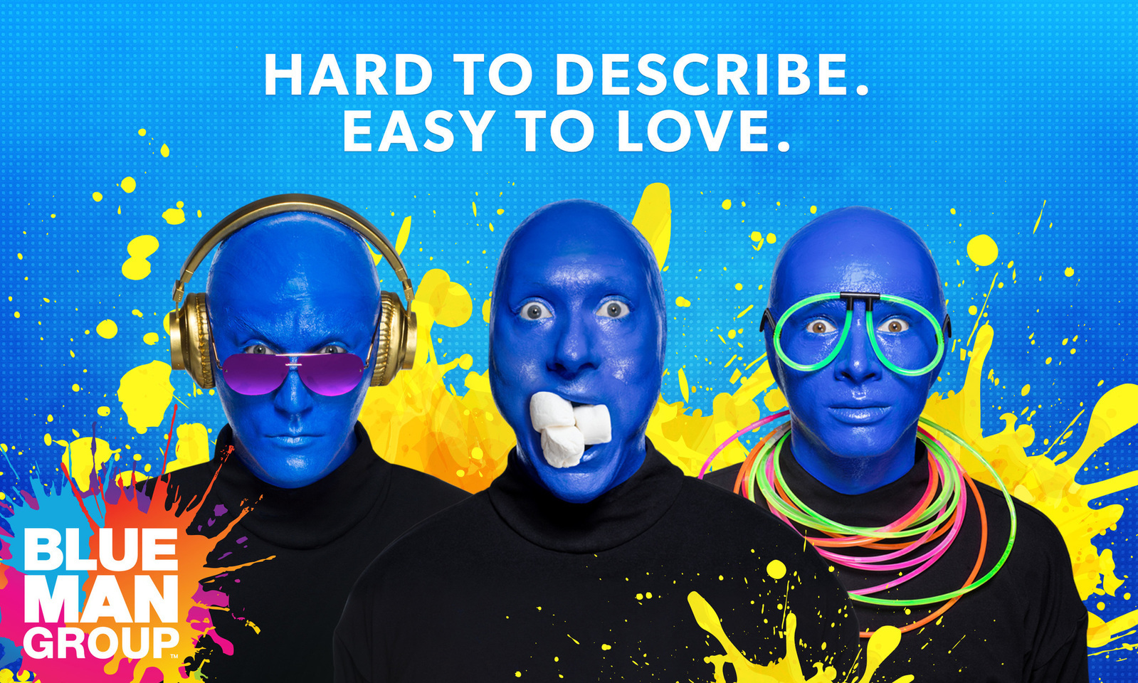 Blue Man Group at Luxor Tickets at BestofVegas.com- neon