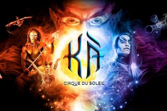 KA by Cirque du Soleil at BestofVegas.com – logo key art